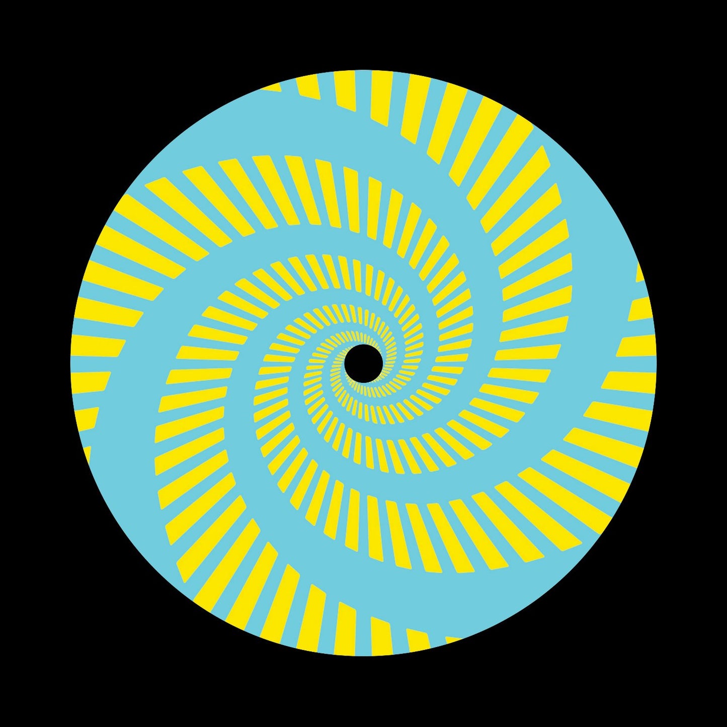 Split Vortex Centre Labels Yellow Cyan
