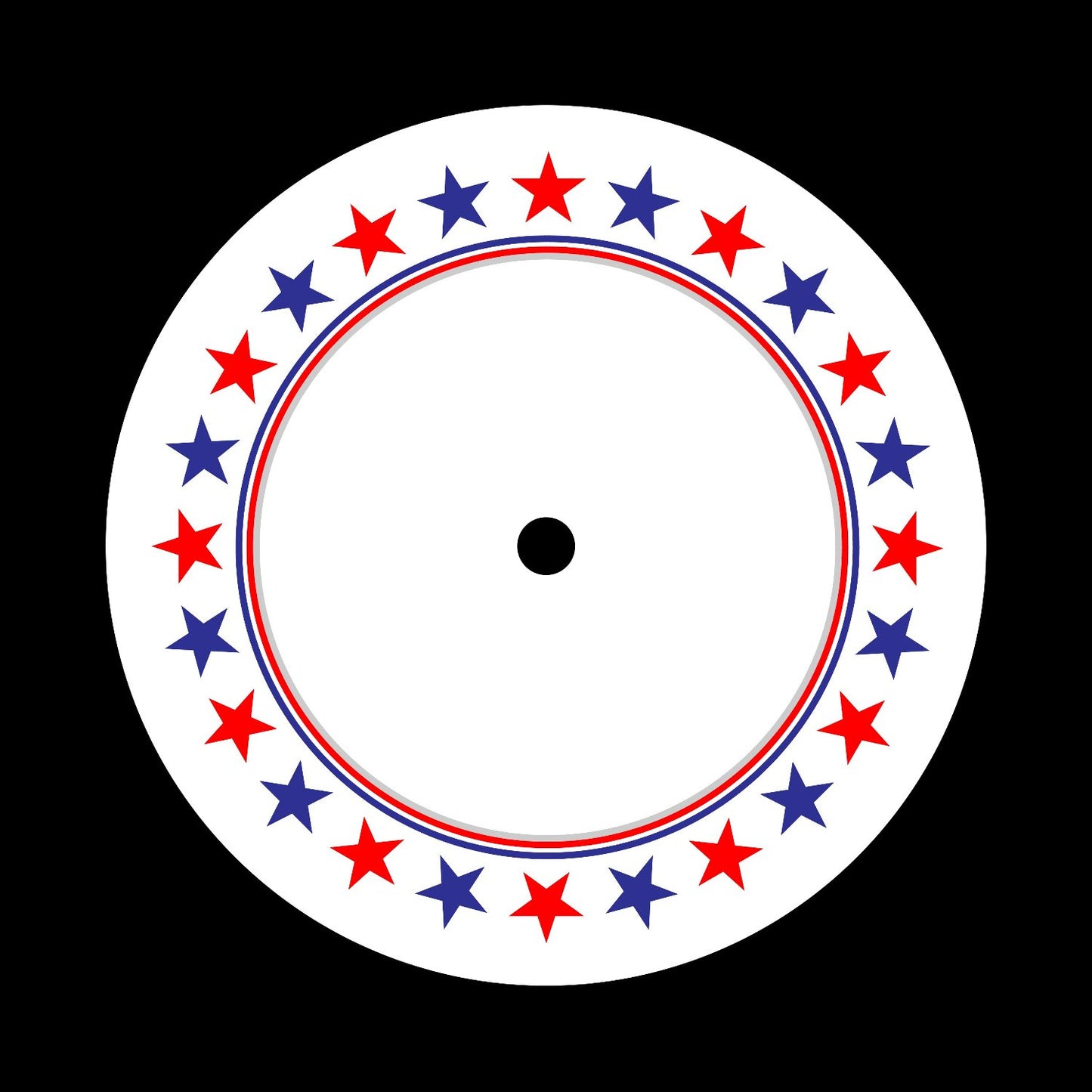 US Banner Centre Labels