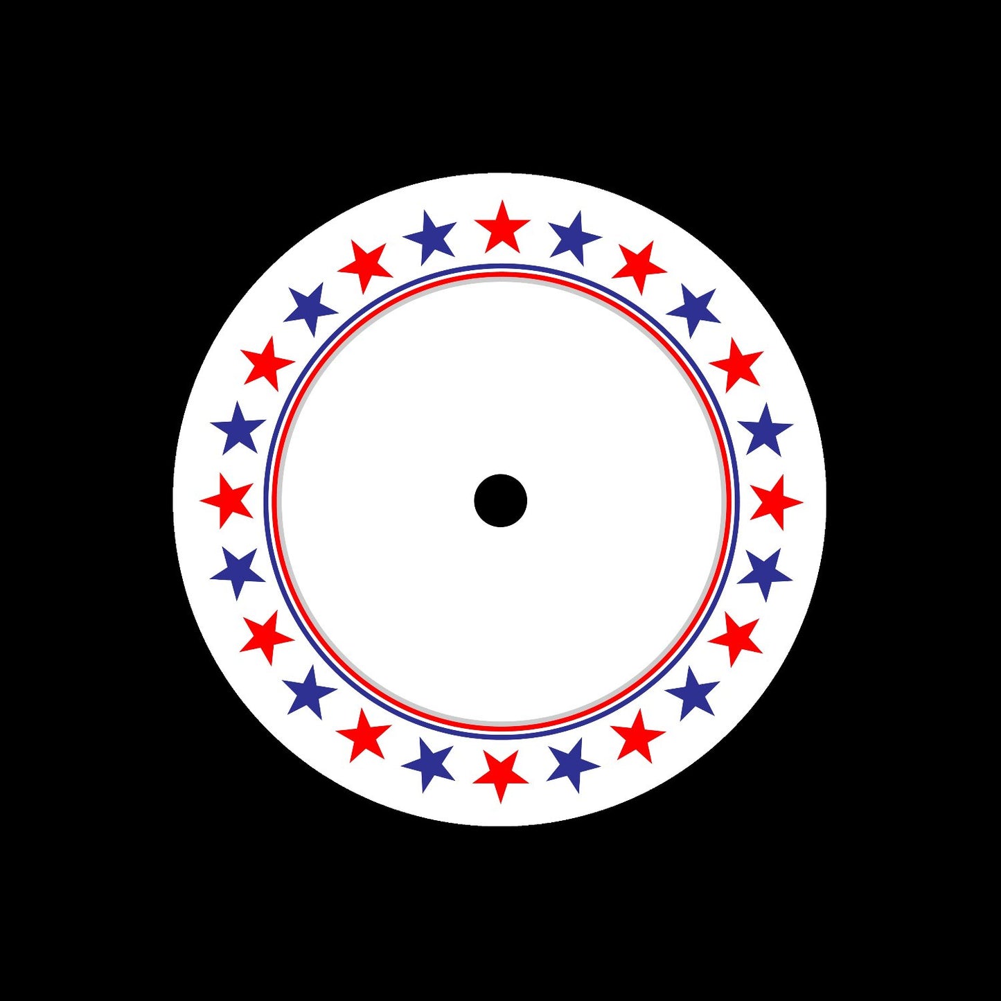 7" US Banner Record Middles