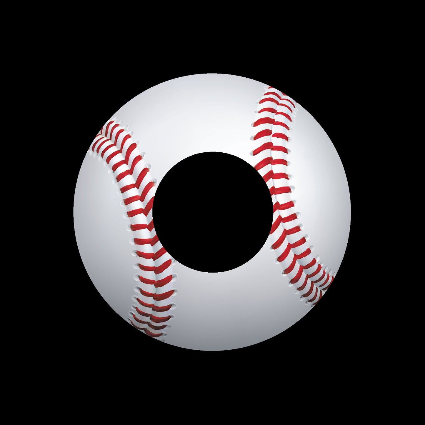 Jukebox Baseball Ball 1 of 5 Center Labels