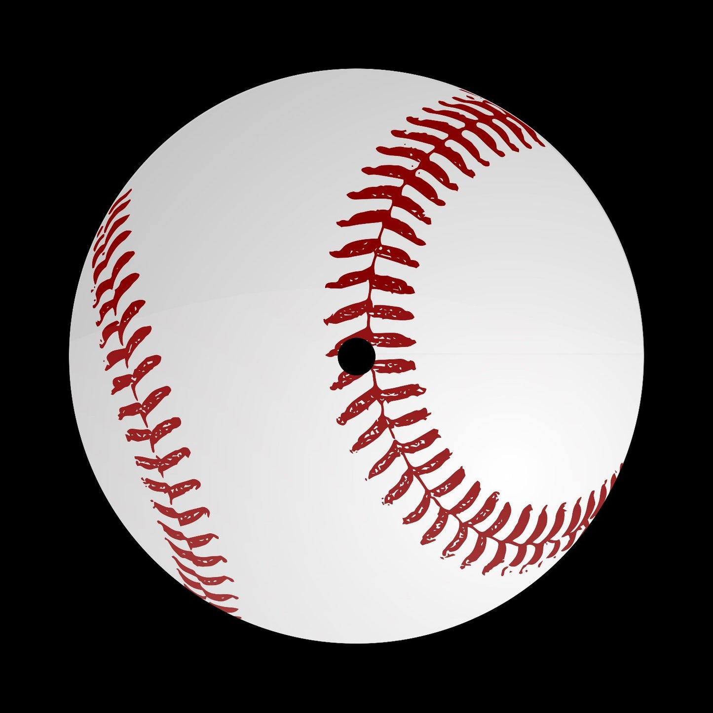 Baseball Ball 2 of 5 Centre Labels