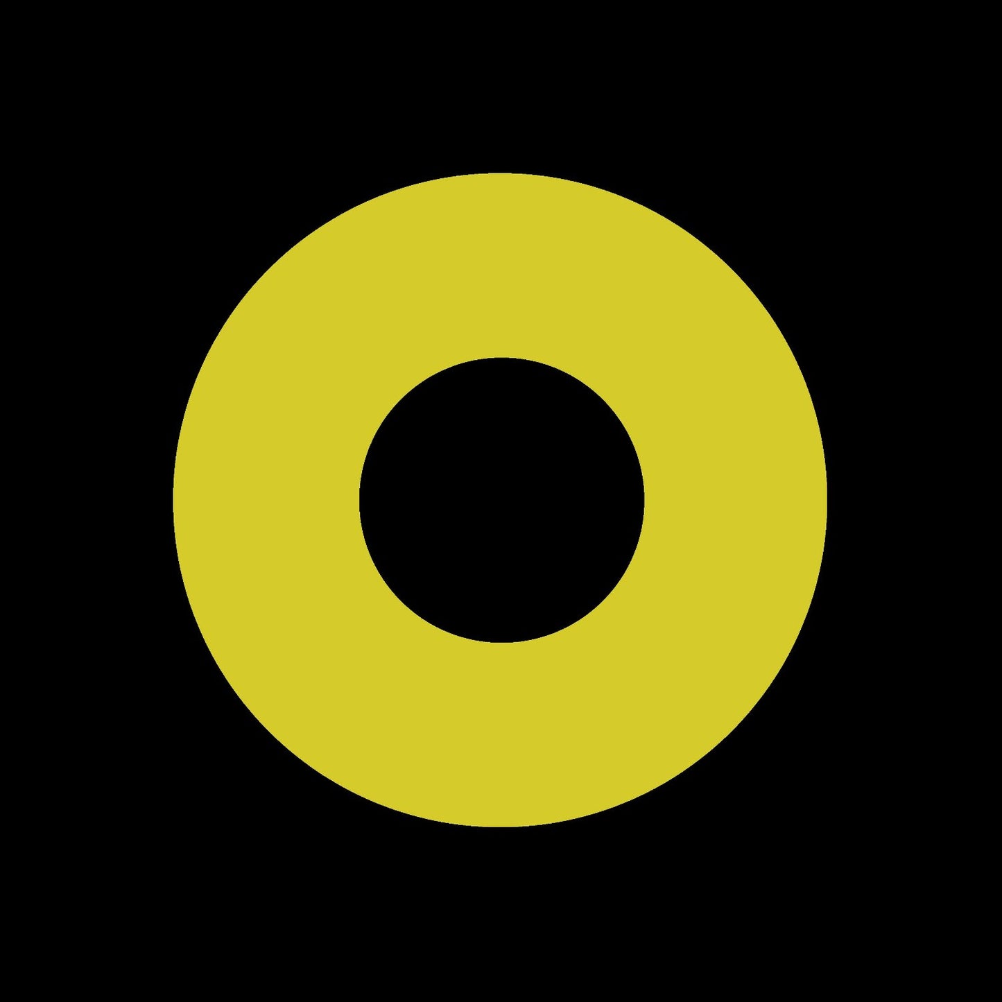 Blank Bright Yellow Promo Jukebox Vinyl Record Labels