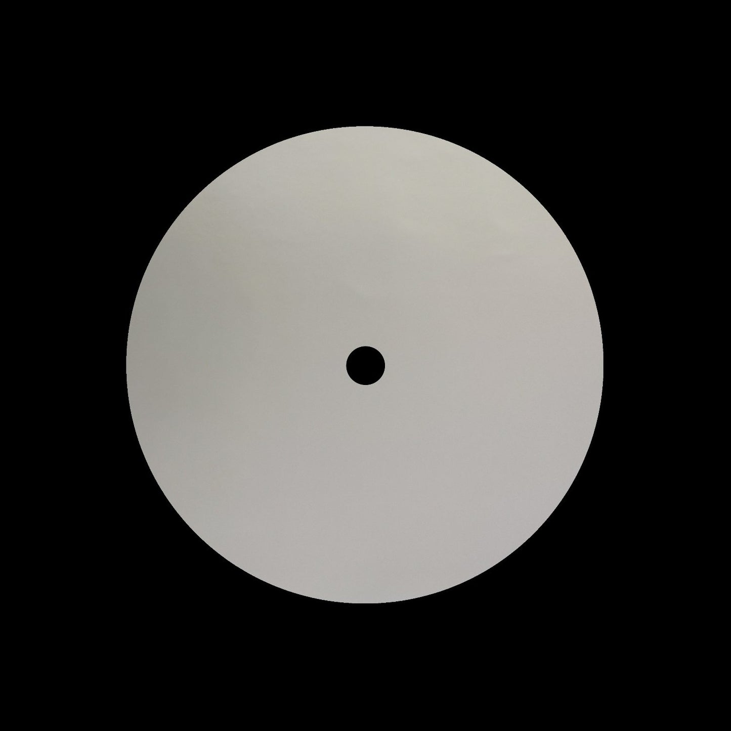 Brushed Silver 7" Record Middle