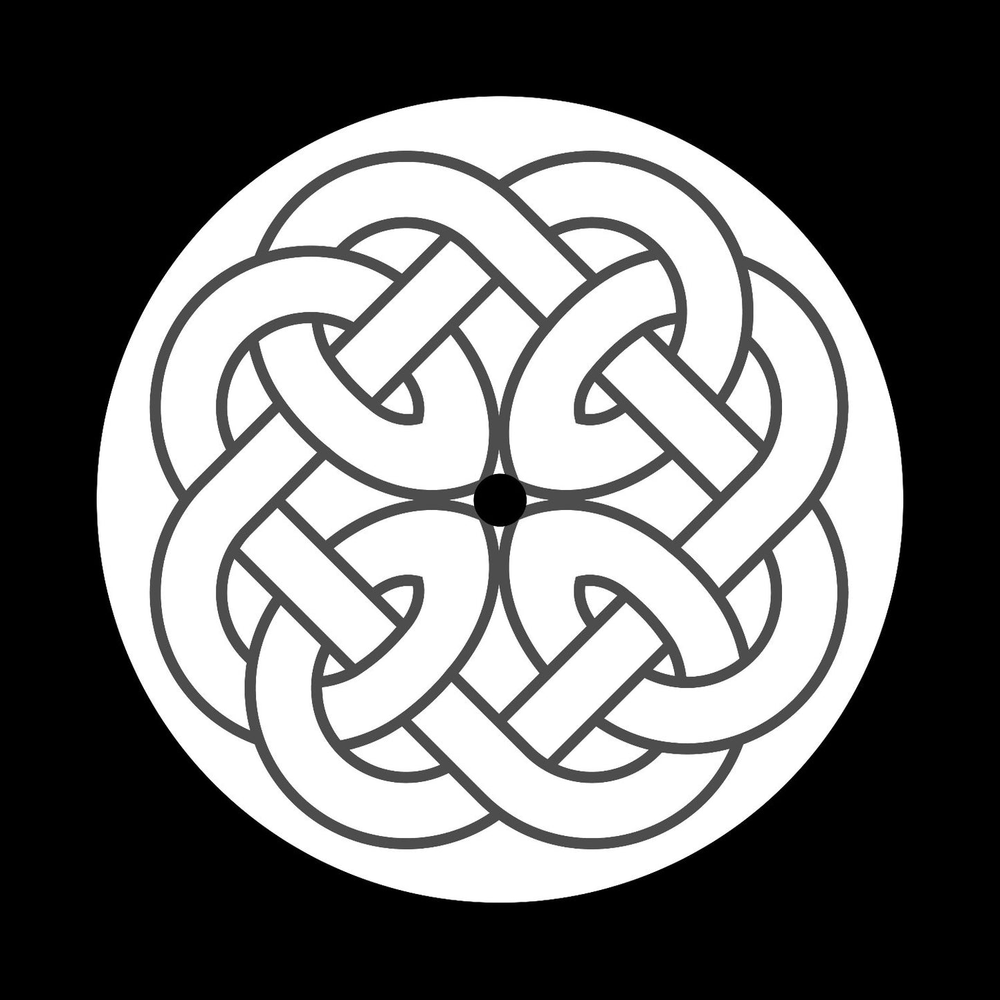 Celtic Knot 1 of 5 Turntable Wax Vinyl Record Labels