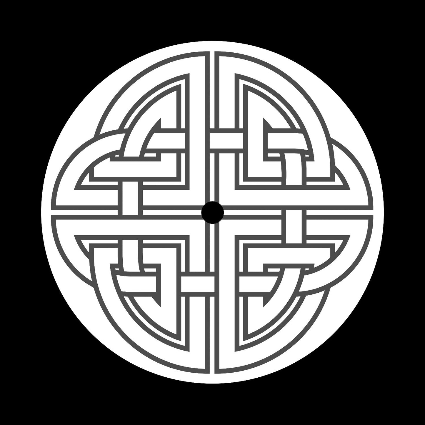 Celtic Knot 2 of 5 Turntable Wax Vinyl Record Labels