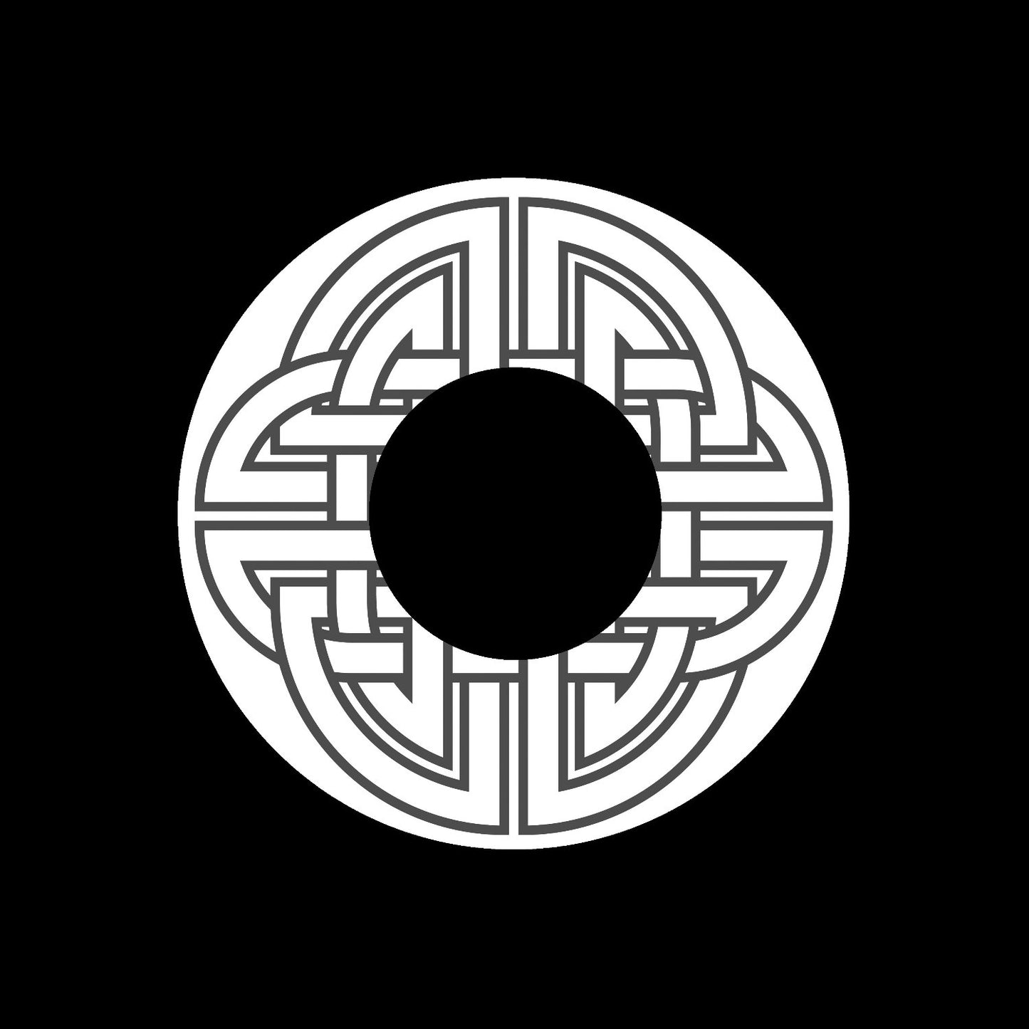Celtic Knot 2 of 5 Turntable Wax Jukebox Vinyl Record Labels