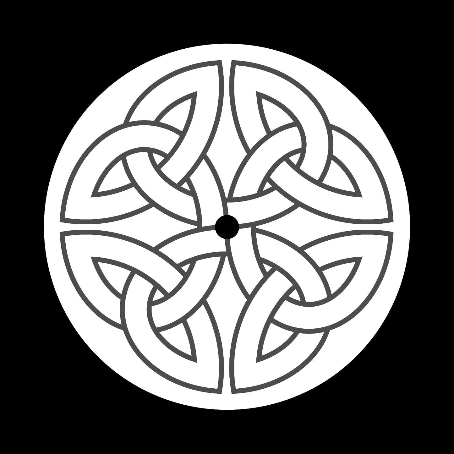 Celtic Knot 4 of 5 Turntable Wax Vinyl Record Labels