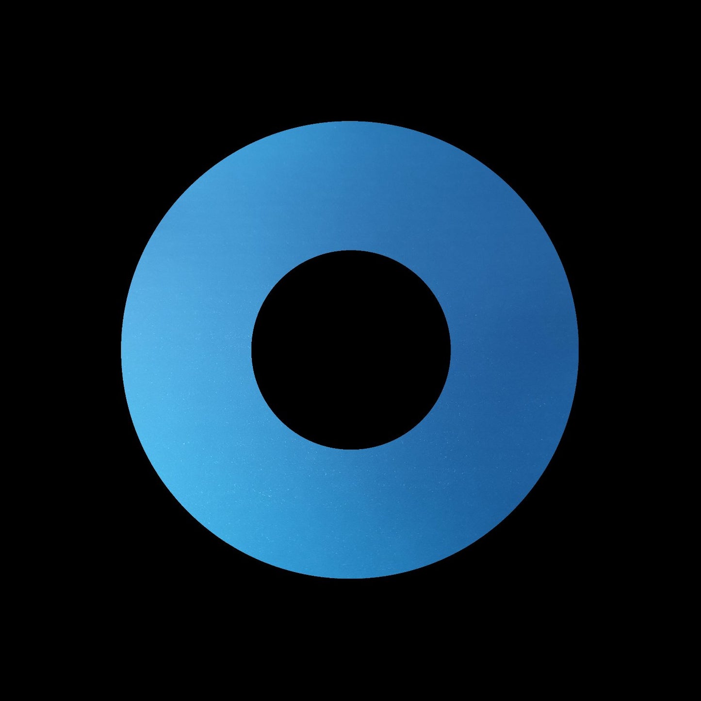 Chrome Blue Jukebox Center Labels