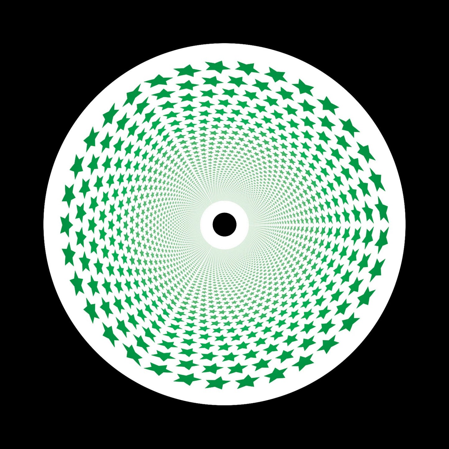Star Tunnel 12" Custom Promo DJ Vinyl Record Center Labels