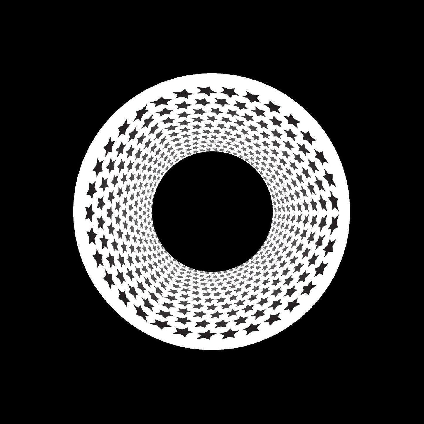 Star Tunnel Optical Self-Adhesive Jukebox Record Labels