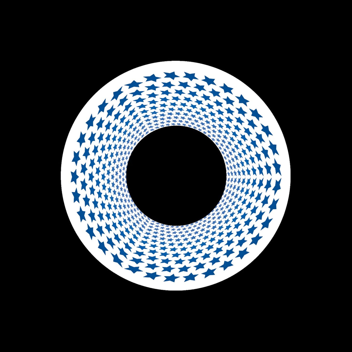 Star Tunnel Optical Self-Adhesive Jukebox Vinyl Record Labels