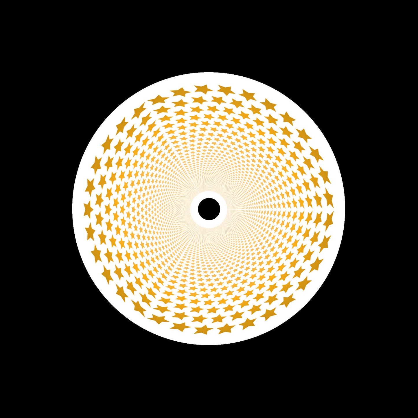 Star Tunnel 7" Custom Promo DJ Vinyl Record Middle Labels