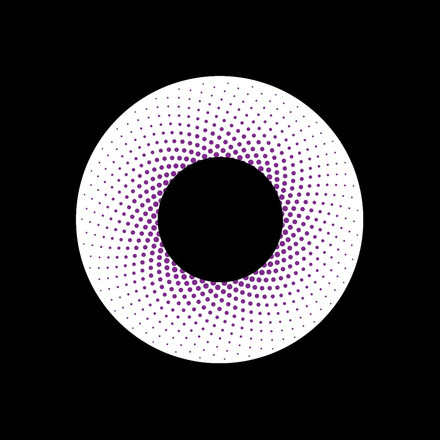 Dot Mandala Purple Jukebox Record Self-Adhesive Waterproof Record Middle Labels