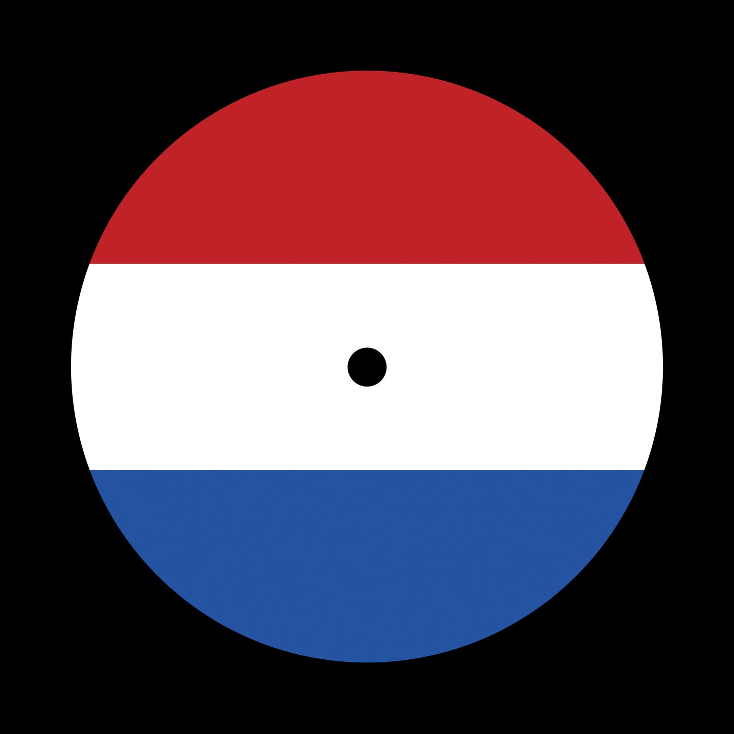 Flags of the World - Netherlands Dutch 7", 10", 12"/LP Vinyl Record Centre Labels (Pair)