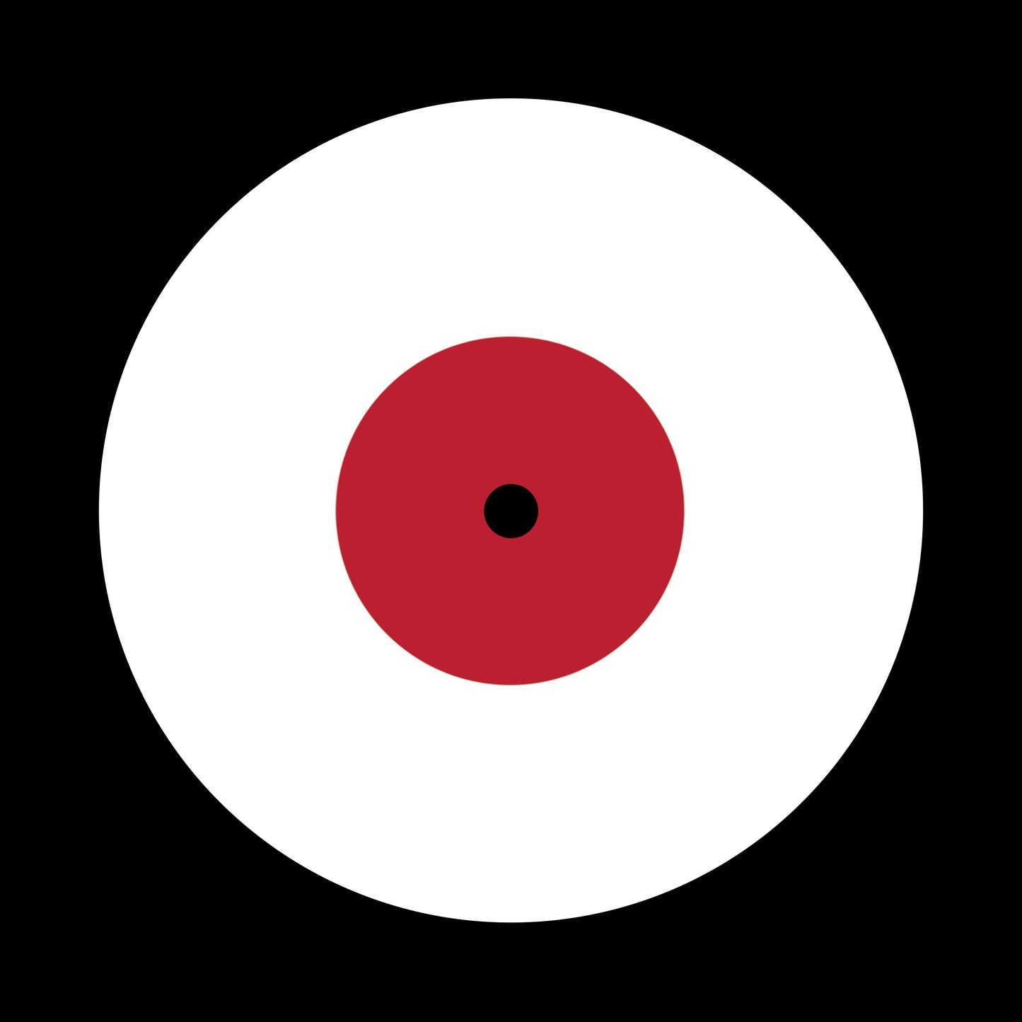 Flags of the World - Japan Japanese 7", 10", 12"/LP Vinyl Record Centre Labels (Pair)