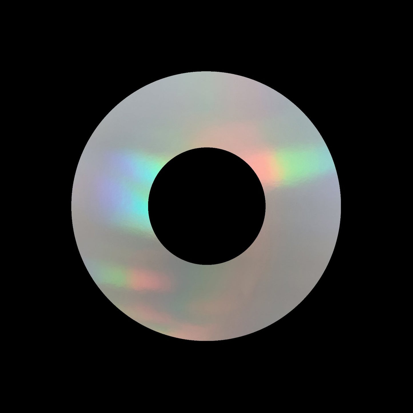 Blank Holographic Jukebox Vinyl Record Labels