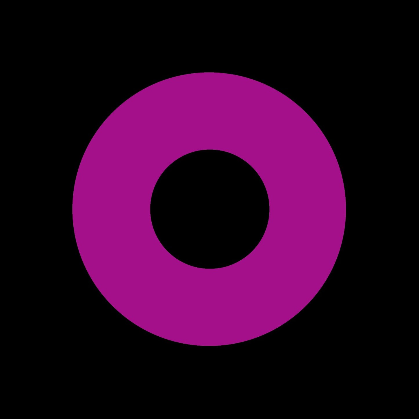 Blank Matte Purple Promo 7" Jukebox Record Centre Labels