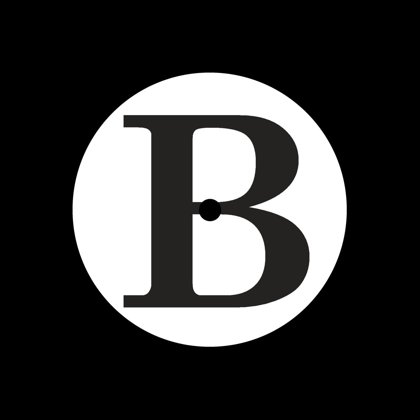 Side A, B, C + D Serif Alphabetical 7", 10", 12"/LP Vinyl Record Centre Labels (1 of each = 4 labels per pack)