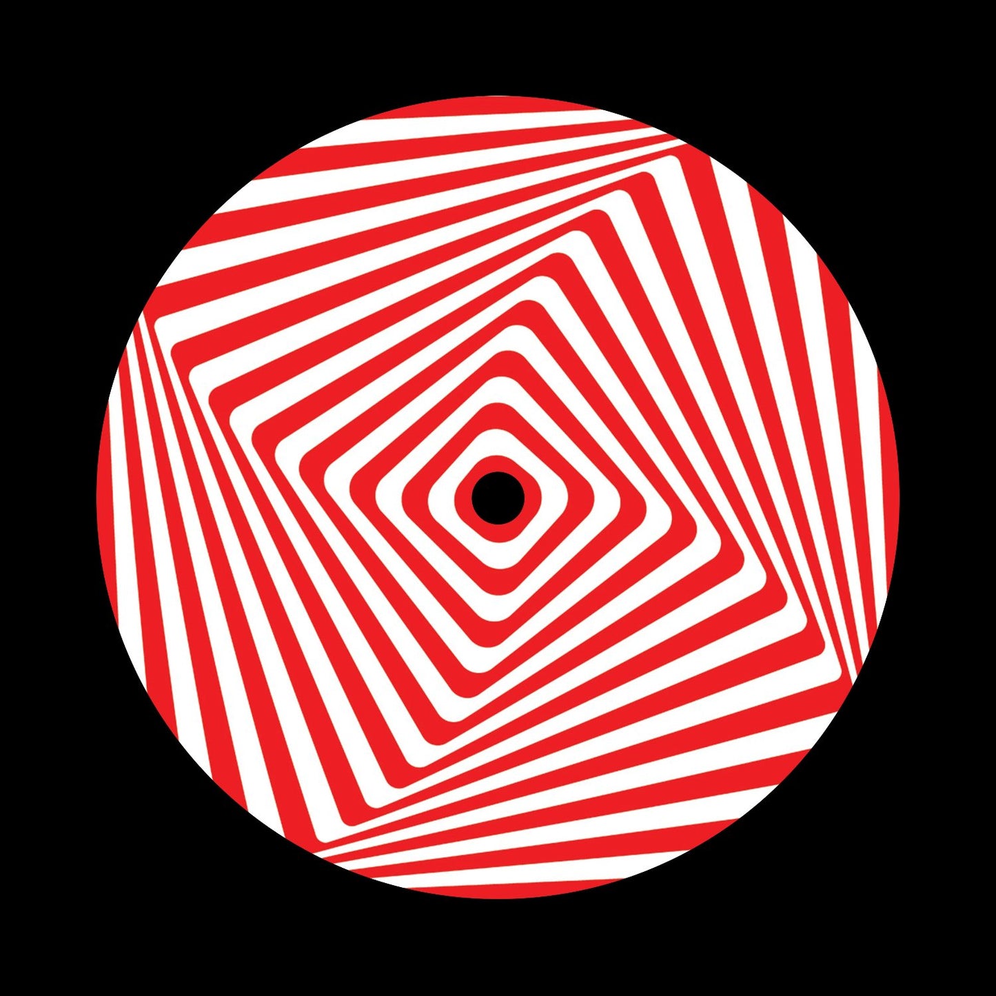 3D Striped Tower Center Labels Red