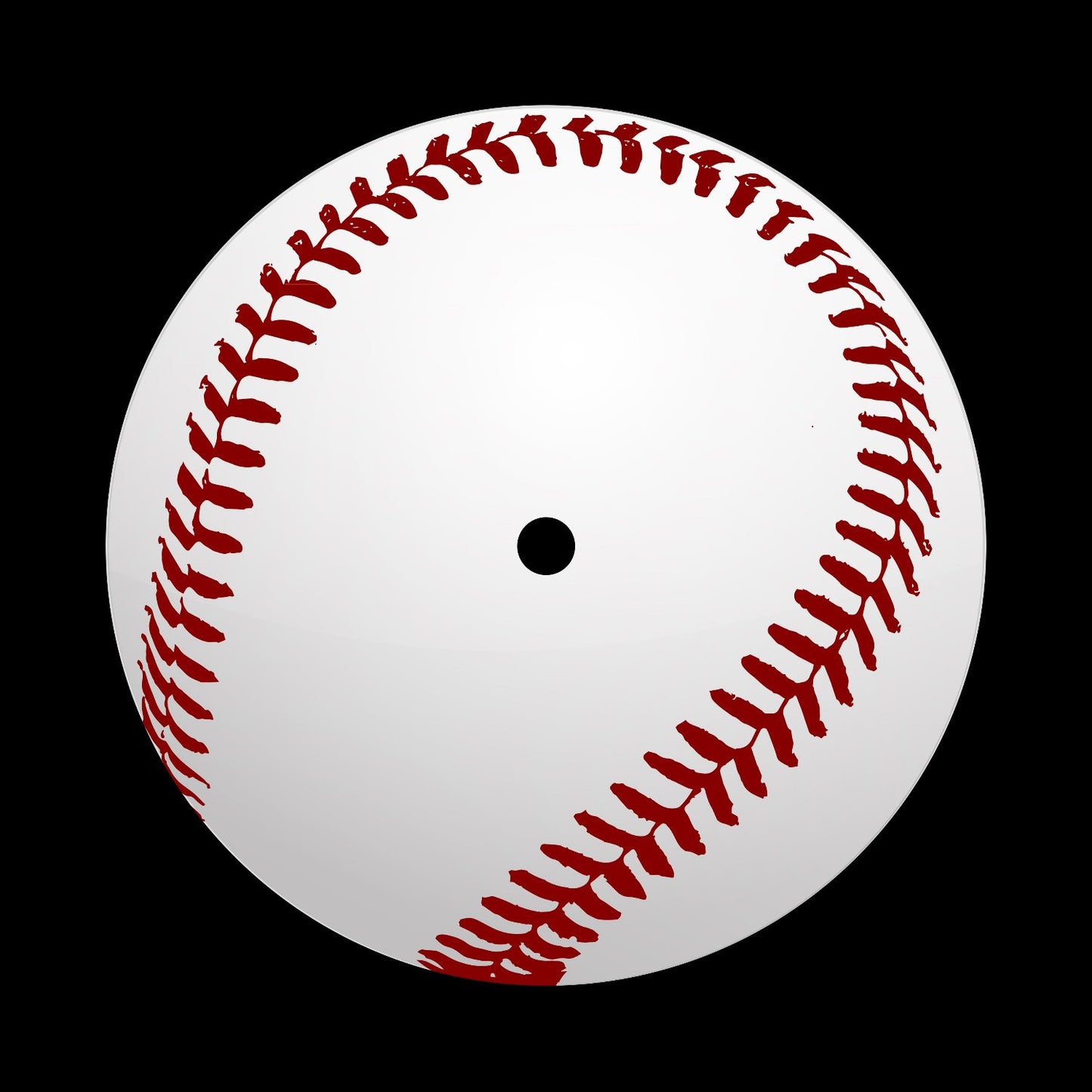 Baseball Ball 5 of 5 Centre Labels