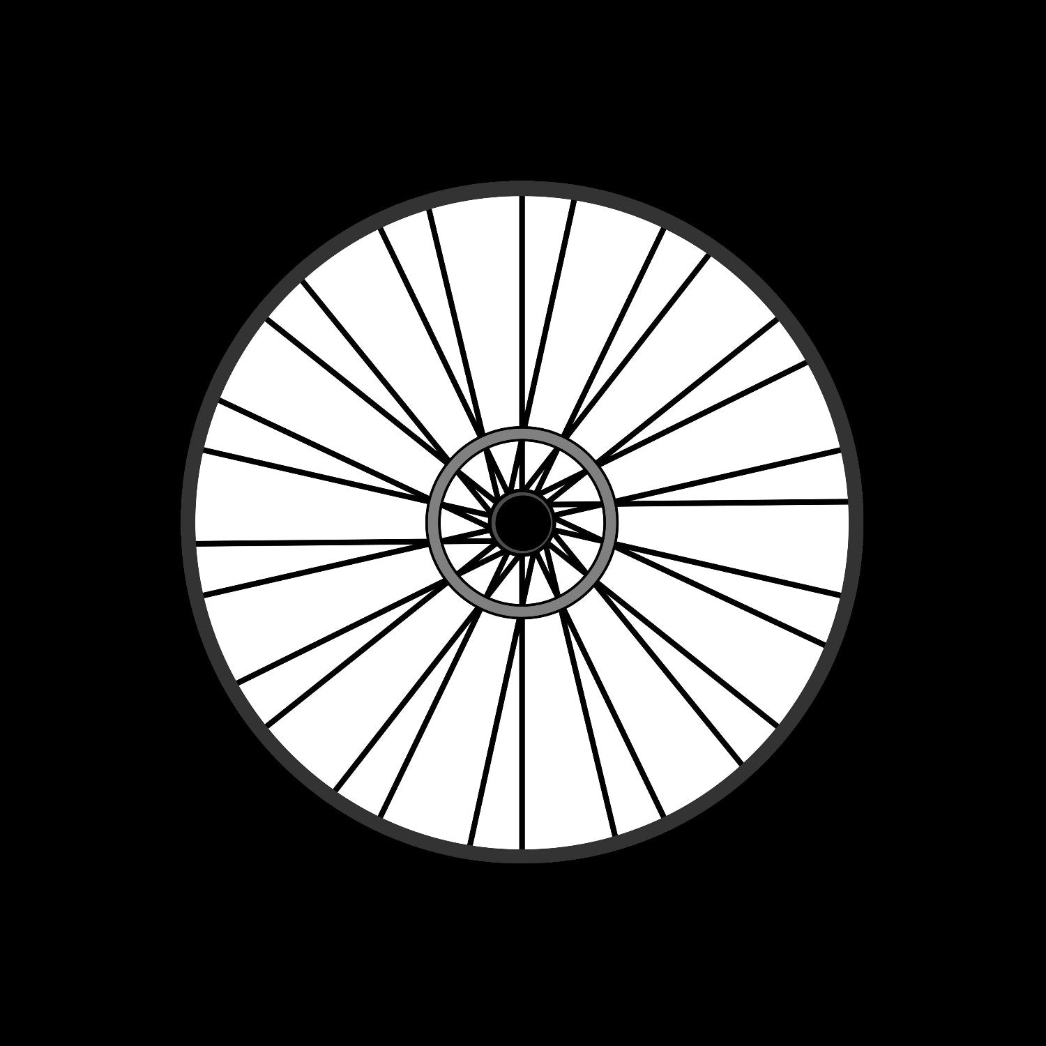 Bicycle Bike Spokes Wheel #5 of 9 Self-Adhesive Promo Record Middle Centre Labels for 7" Vinyl - centerlabels_uk
