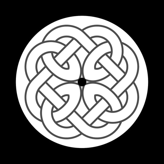 Celtic Knot 1 of 5 Turntable Wax Vinyl Record Labels