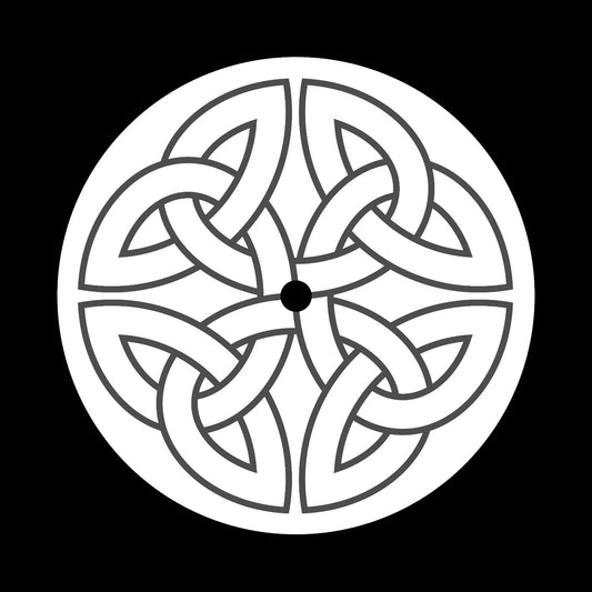 Celtic Knot 4 of 5 Turntable Wax Vinyl Record Labels