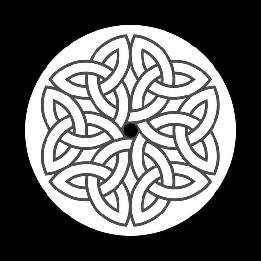 Celtic Knot 5 of 5 Turntable Wax Vinyl Record Labels