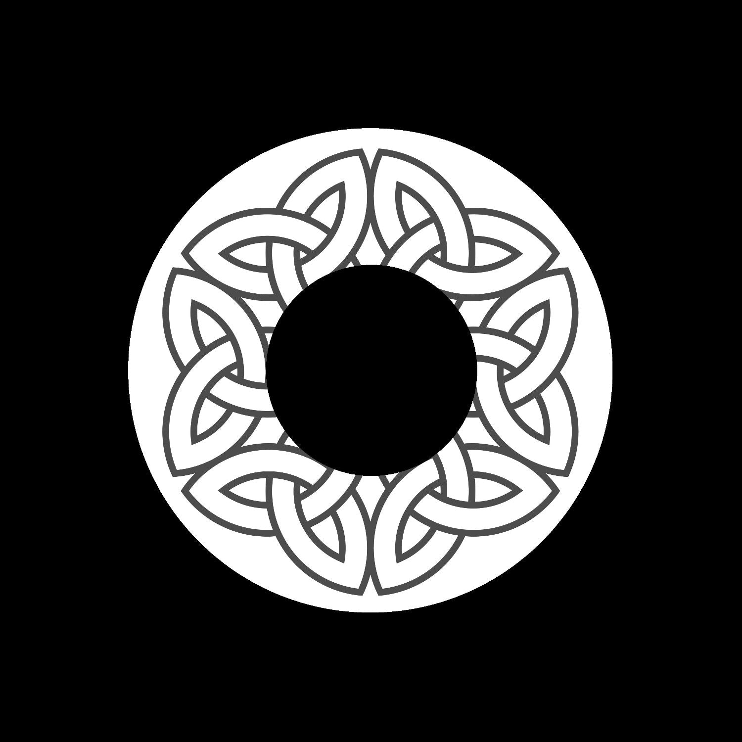 Celtic Knot 5 of 5 Turntable Wax Jukebox Vinyl Record Labels