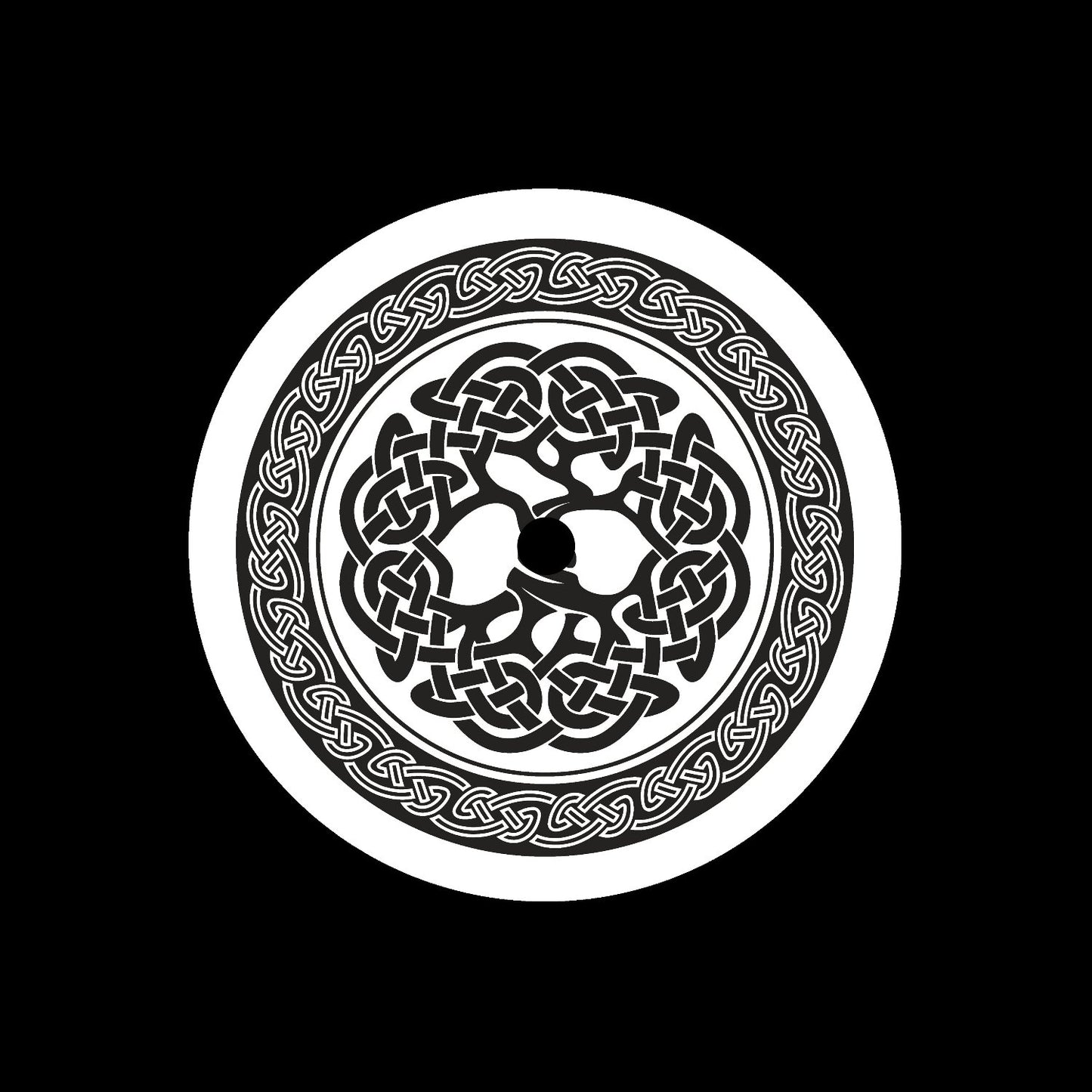 Celtic Tree Of Life 7" Record Custom Centres