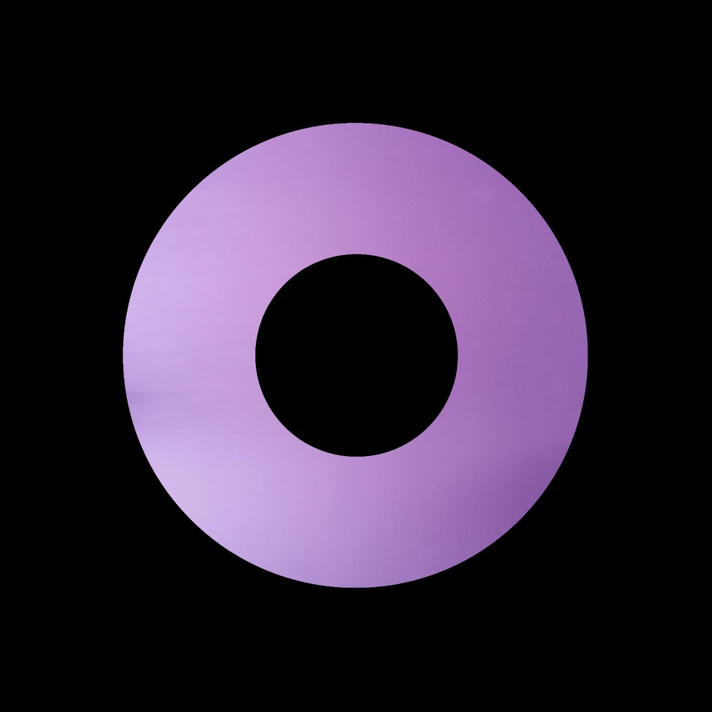 Chrome Purple Jukebox Record Middles