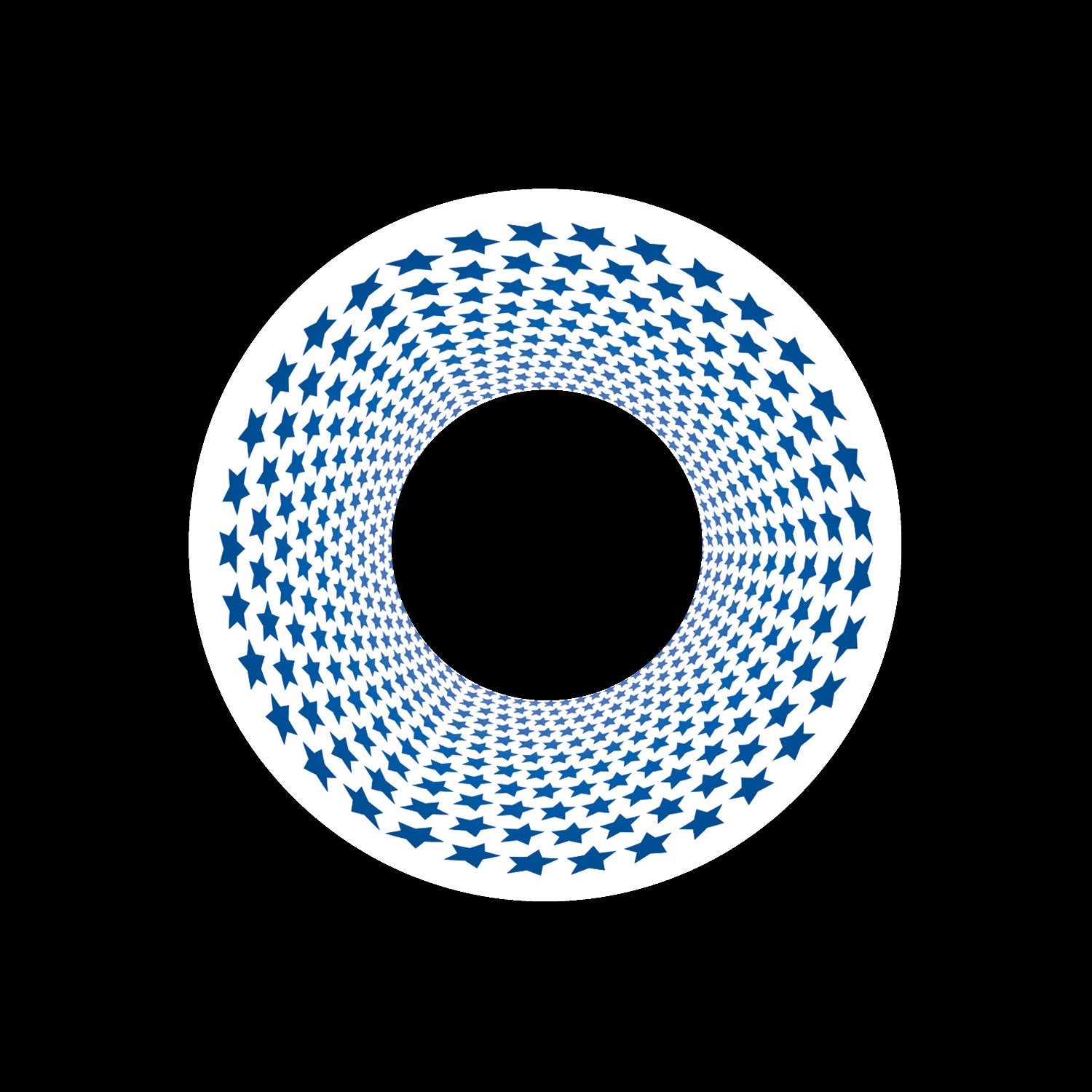 Star Tunnel Optical Self-Adhesive Jukebox Vinyl Record Labels