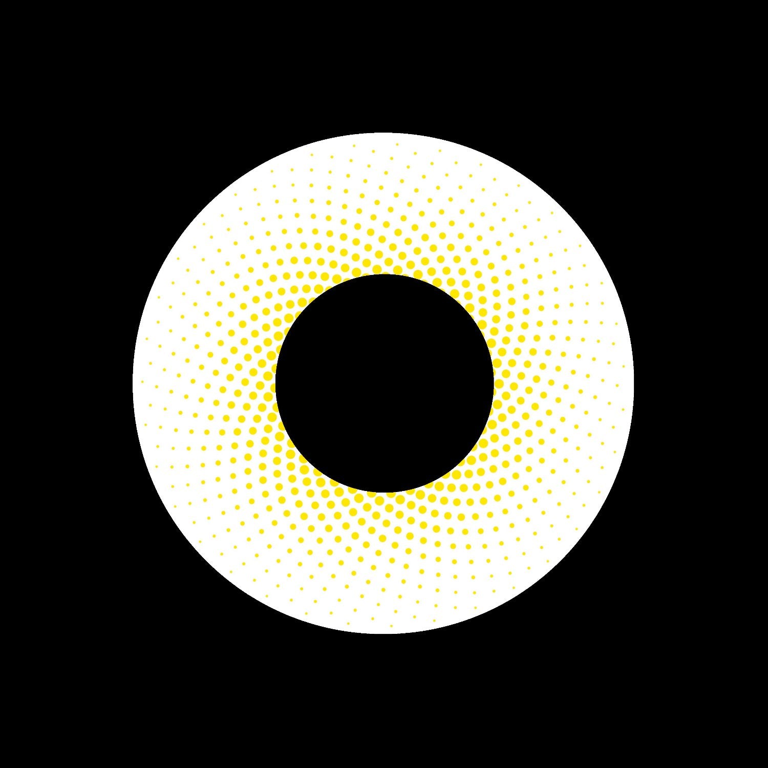 Dot Mandala Yellow Jukebox Record Self-Adhesive Waterproof Vinyl Record Labels