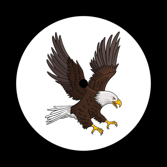 Bird Of Prey American Eagle Record Center Labels for 10", 12" Vinyl & LPs - centerlabels_uk