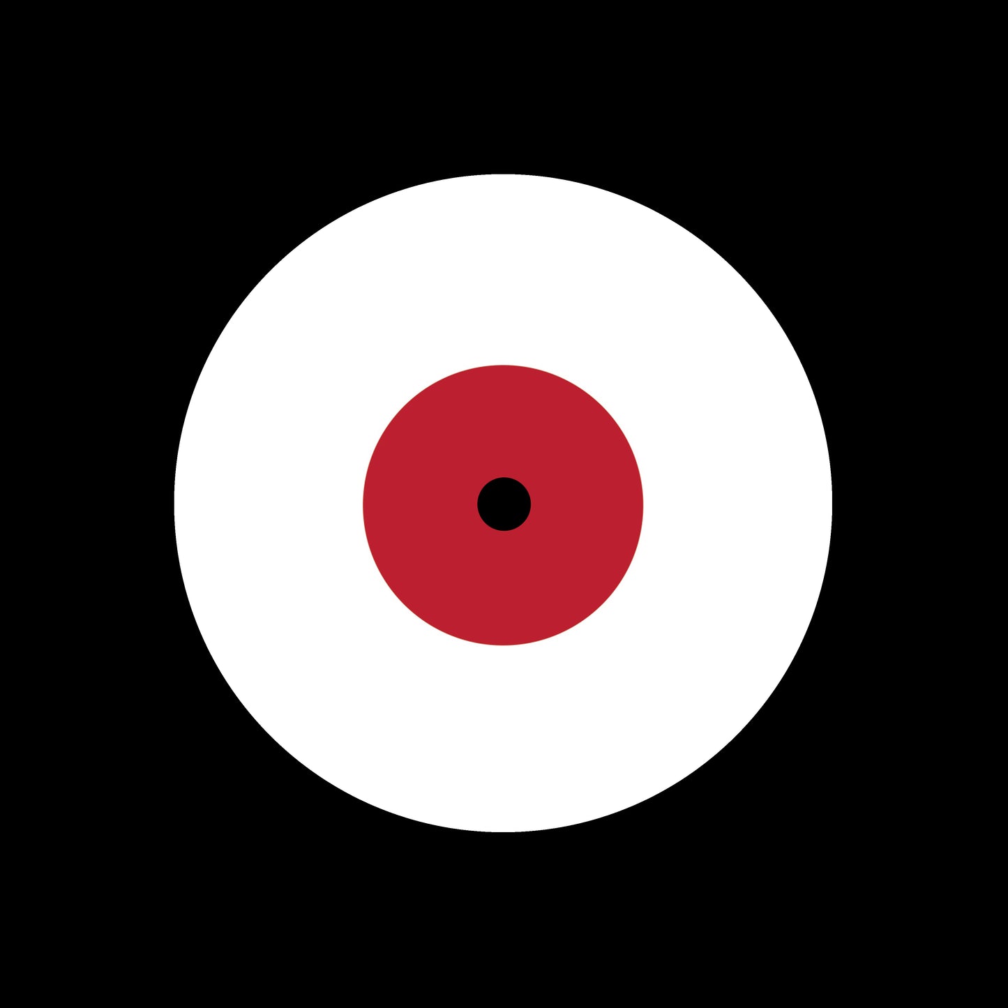 Flags of the World - Japan Japanese 7", 10", 12"/LP Vinyl Record Centre Labels (Pair)
