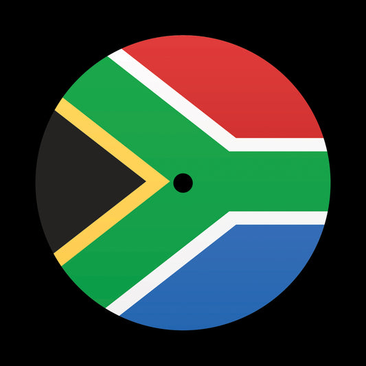 Flags of the World - South Africa African 7", 10", 12"/LP Vinyl Record Centre Labels (Pair)