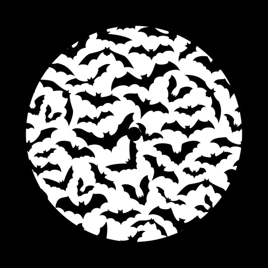 Halloween Bats Tile Background 7" Jukebox, 7", 10", 12"/LP Vinyl Record Centre Labels (Pair)