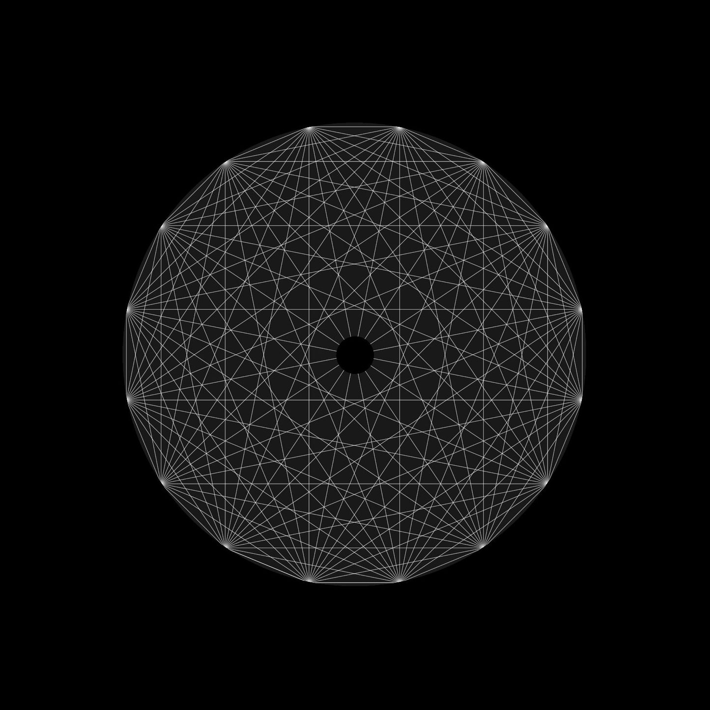 Mandala Sacred Geometry Self-Adhesive Paper Labels for 7" Records & DVS Timecode Vinyl - centerlabels_uk