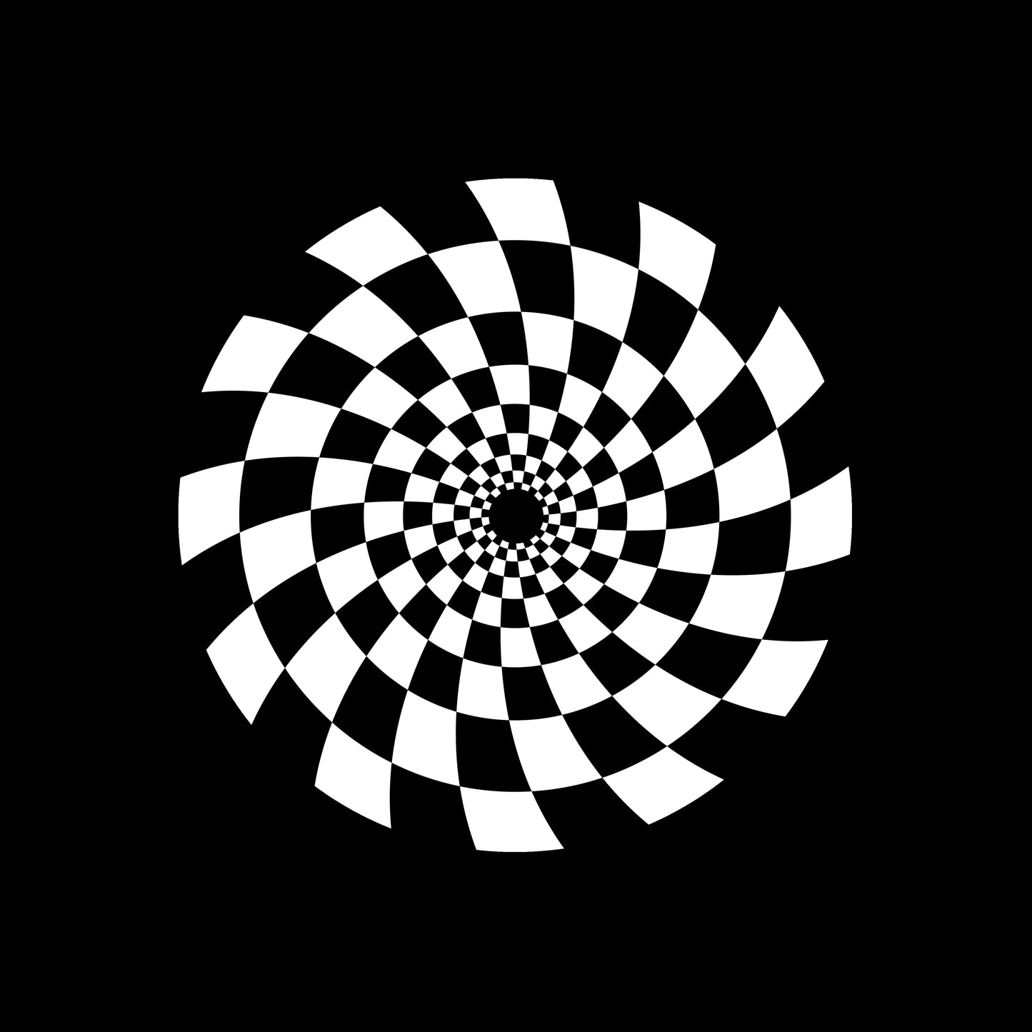 Optical Art Infinity Tunnel 7", 10", 12"/LP Vinyl Record Centre Labels (Pair)