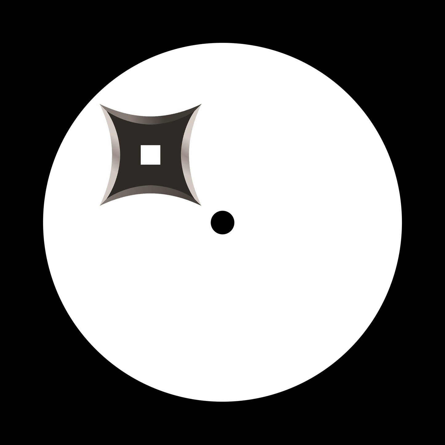 Shuriken [#09 of 16] 7", 10", 12"/LP Vinyl Record Centre Labels (Pair)
