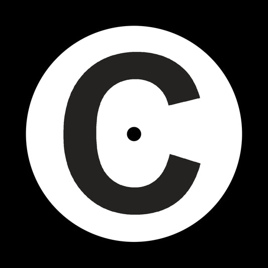 Side A, B, C + D Alphabetical 7", 10", 12"/LP Vinyl Record Centre Labels (1 of each = 4 labels per pack)