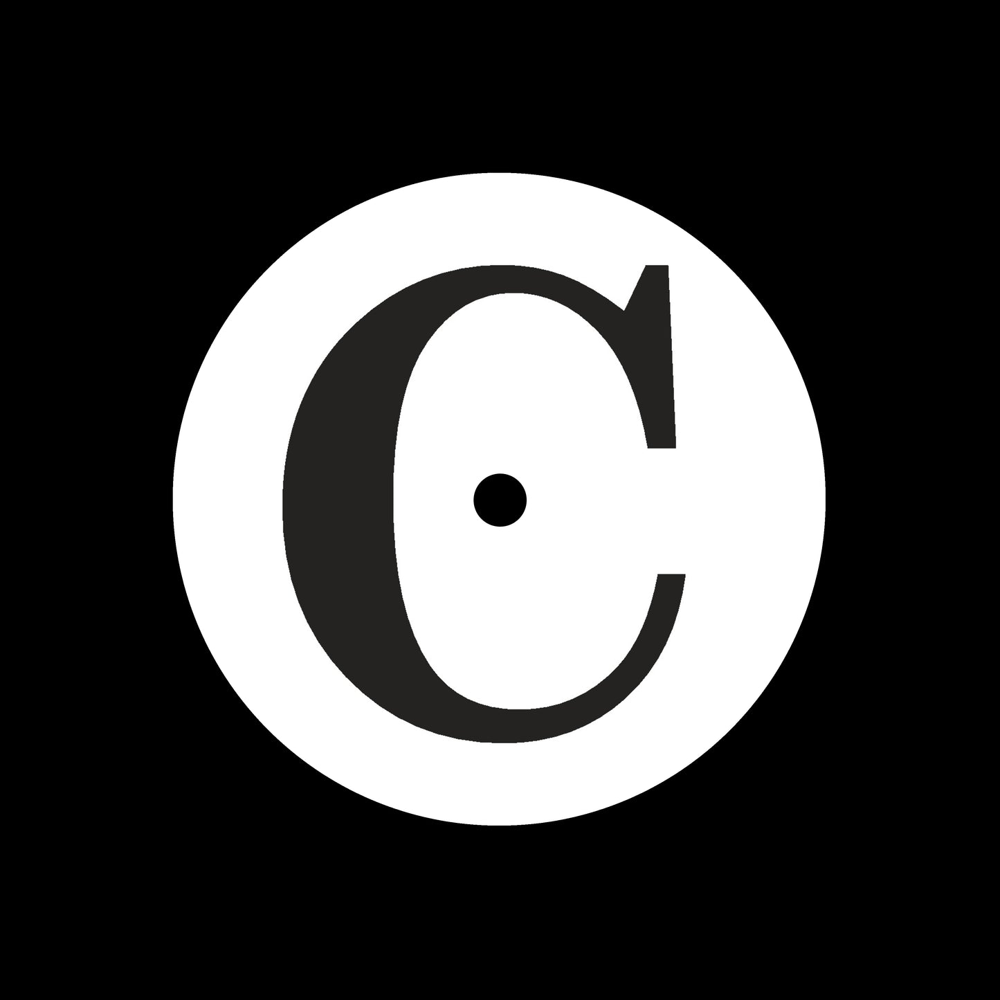 Side A, B, C + D Serif Alphabetical 7", 10", 12"/LP Vinyl Record Centre Labels (1 of each = 4 labels per pack)