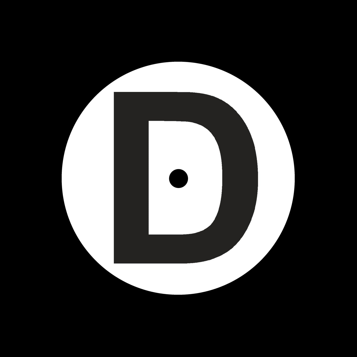 Side A, B, C + D Alphabetical 7", 10", 12"/LP Vinyl Record Centre Labels (1 of each = 4 labels per pack)