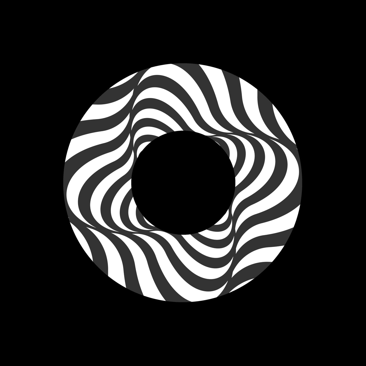 Spiral Spin Swirl [#13 of 20] 7" Jukebox, 7", 10", 12"/LP Vinyl Record Centre Labels (Pair)