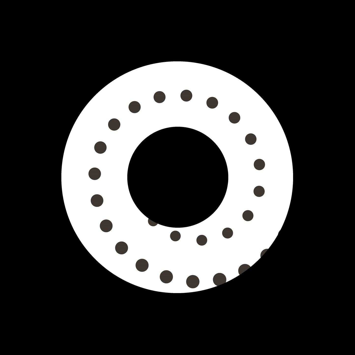 Spiral Spin Swirl [#18 of 20] 7" Jukebox, 7", 10", 12"/LP Vinyl Record Centre Labels (Pair)