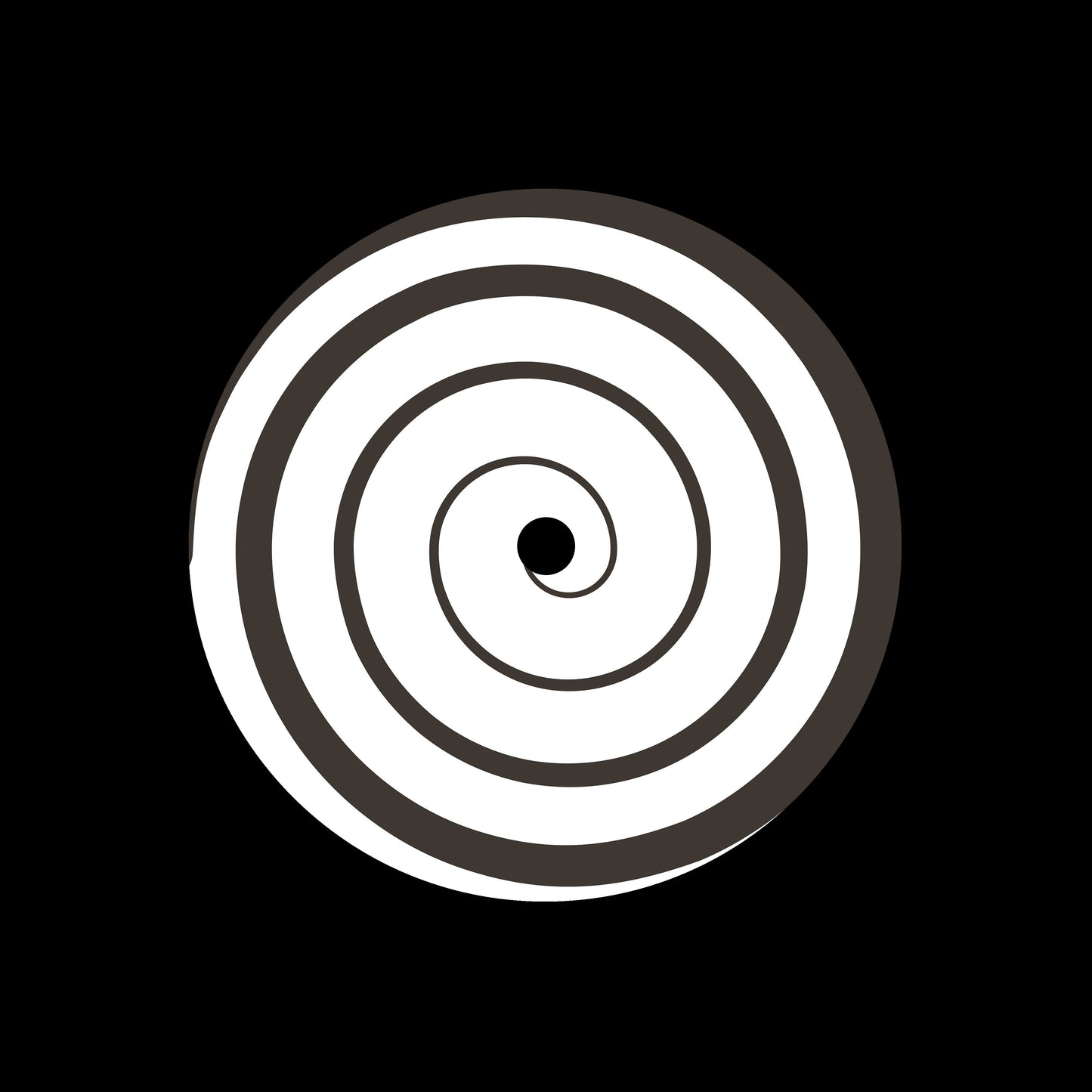 Spiral Spin Swirl [#19 of 20] 7" Jukebox, 7", 10", 12"/LP Vinyl Record Centre Labels (Pair)