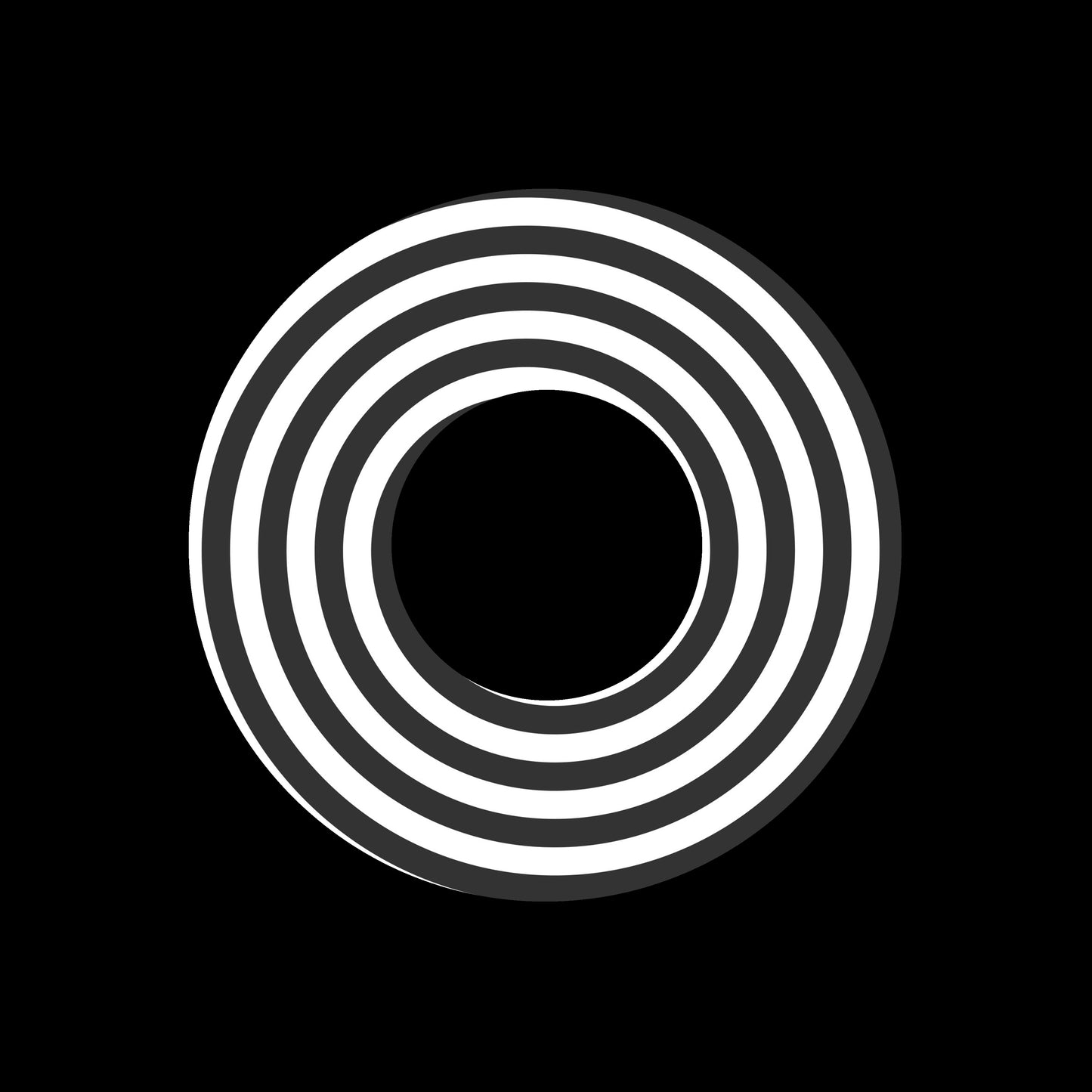 Spiral Spin Swirl [#20 of 20] 7" Jukebox, 7", 10", 12"/LP Vinyl Record Centre Labels (Pair)